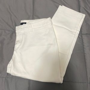 white Tommy Hilfiger dress pants